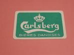 Oude speelkaart Carlsberg bières danoises (76), Verzamelen, Speelkaarten, Jokers en Kwartetten, Ophalen of Verzenden, Zo goed als nieuw
