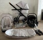 Dubatti One 4 Beige Mélange kinderwagen 3-in-1 Compleet Set, Ophalen of Verzenden, Zo goed als nieuw, W, Babygeluk