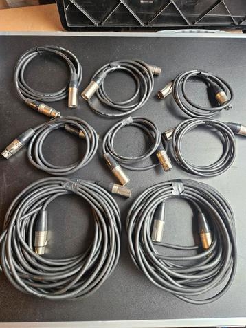 Lot 10 xlr kabels beschikbaar voor biedingen
