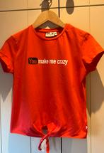 Rode t-shirt awesome maat164, Awesome, Meisje, Gebruikt, Ophalen of Verzenden