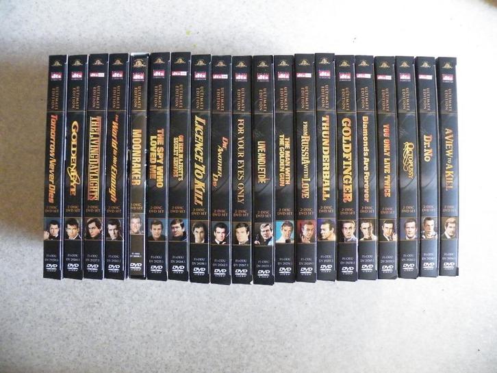 James Bond 007 Ultieme dvd-collectie, Cd's en Dvd's, Dvd's | Actie, Zo goed als nieuw, Actie, Boxset, Vanaf 12 jaar, Ophalen