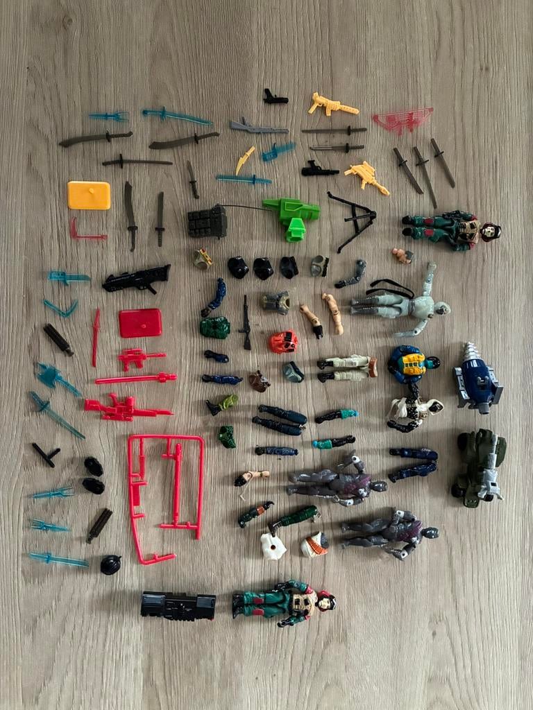 Gi joe onderdelen, Ophalen of Verzenden, Gebruikt