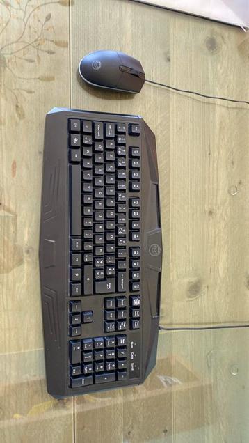 Clavier et souris de jeu Qware 