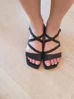 Zwarte sandalen sleehak maat 39, Kleding | Dames, Schoenen, Nieuw, Ophalen of Verzenden