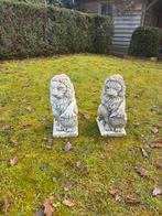 2 zittende leeuwen, Tuin en Terras, Ophalen, Zo goed als nieuw