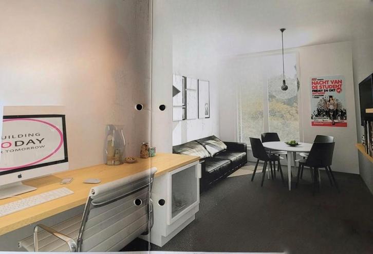 ruime studentenkamer op toplocatie in Antwerpen, Immo, Huizen en Appartementen te koop, Antwerpen (stad), tot 200 m², (Studenten)kamer