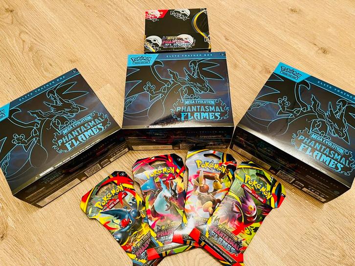 Phantasmal Flames Pokémon Sealed Collection, Hobby en Vrije tijd, Verzamelkaartspellen | Pokémon, Nieuw, Boosterbox, Foil, Ophalen of Verzenden
