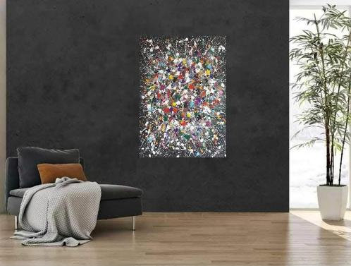 A sky full  of  colorful stars, Antiek en Kunst, Kunst | Schilderijen | Abstract, Ophalen