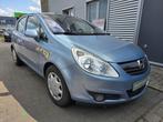 Opel Corsa 1.2i 59.000 km Airco + Garantie, Zwart, Blauw, Bedrijf, 5 deurs