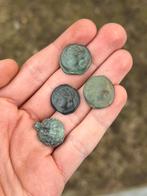 Lot de 4 pièces celtiques - Senones, Timbres & Monnaies, Série, Enlèvement ou Envoi, France