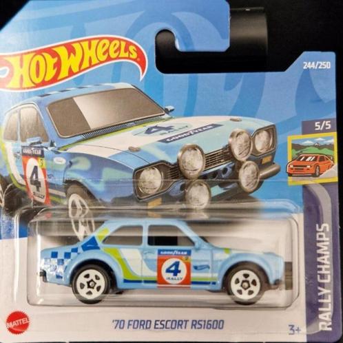 Hot Wheels Rally Champs 5/5 Type '70 Ford Escort RST600, Enfants & Bébés, Jouets | Véhicules en jouets, Neuf, Enlèvement ou Envoi