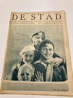 " De Stad " nr 47 1936 : Henry Van de Velde, Edward VIII,, Verzamelen, Ophalen of Verzenden, 1920 tot 1940, Tijdschrift