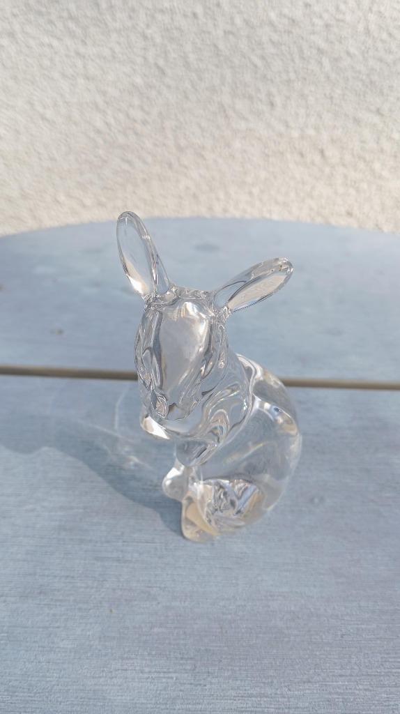 Prachtig beeldje van een konijn Lenox 1993 crystal, Verzamelen, Beelden en Beeldjes, Zo goed als nieuw, Dier, Ophalen of Verzenden