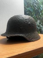 Duitse m40 helm, origineel WW2., Collections, Enlèvement ou Envoi, Armée de terre, Casque ou Béret