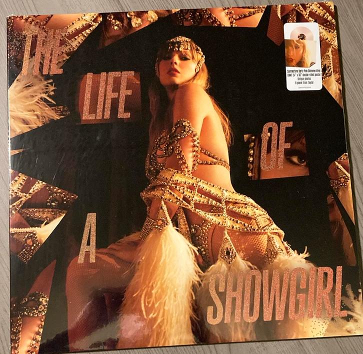 Taylor Swift - The Life of a showgirl - Pink Shimmer vinyl, Cd's en Dvd's, Vinyl | Hiphop en Rap, Nieuw in verpakking, 2000 tot heden