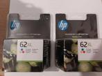 Inktcartridge HP 62 XL Tri-color - 35€/stuk, Nieuw, Ophalen