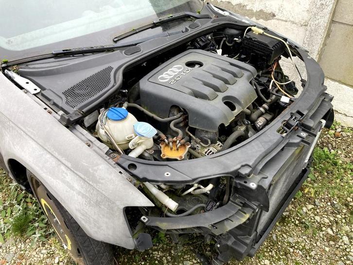 Audi A3 2.0 TDI Quattro 2004 met  80 000Km voor onderdelen, Auto diversen, Ongevalwagen, Audi, Handgeschakeld, Diesel, Stadsauto