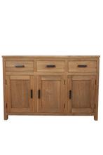 teak houten dressoir maat 130, Huis en Inrichting, Kasten | Dressoirs, Teakhout, Nieuw, Ophalen of Verzenden, 25 tot 50 cm