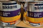 Sikkens verf rubbol eps plus  blauw, Doe-het-zelf en Bouw, Ophalen of Verzenden, Nieuw, Lak