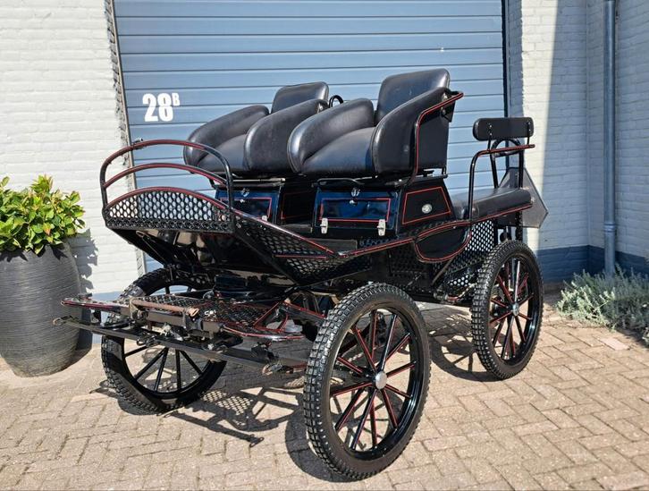 Glinkowski easy-step menwagen koets, Dieren en Toebehoren, Rijtuigen en Koetsen, Gebruikt, Overige typen, Paard of Pony