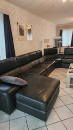 Hoeksalon, Huis en Inrichting, Ophalen, Zo goed als nieuw, Leer