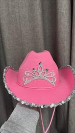 Roze cowboy hoed, Kleding | Dames, Hoeden en Petten, Ophalen, Zo goed als nieuw, Hoed