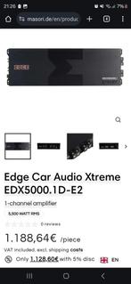 2x zware Edge EDX5000.1D subwoofer monoblock versterker, Ophalen, Nieuw