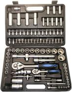 Jeu de douilles 94 pièces Chrome-Vanadium - Nouveau, Enlèvement ou Envoi, Neuf