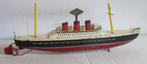 oude tin toy wind up stoomboot ocean liner Arnold Germany, Antiek en Kunst, Verzenden