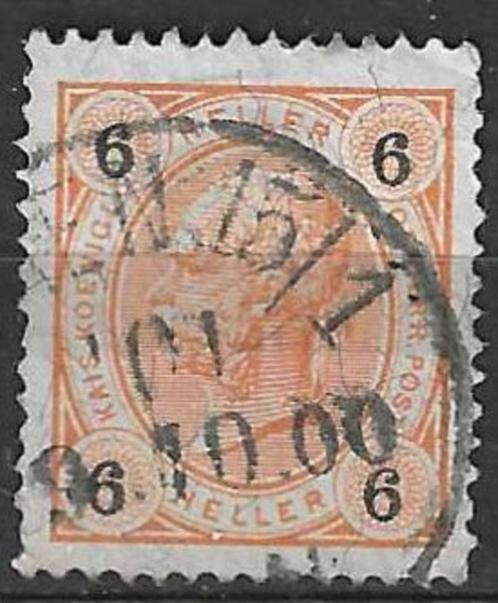 Oostenrijk 1899/1902 - Yvert 69 - Keizer Frans-Jozef (ST), Timbres & Monnaies, Timbres | Europe | Autriche, Affranchi, Envoi