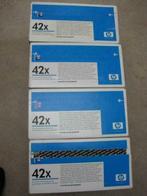 4 nieuwe toners HP Q5942X High Capacity (HP 42X) HP 4250-435, Ophalen of Verzenden, Nieuw, Toner, HP ORIGINAL
