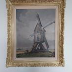 Schilderij molen, Antiek en Kunst, Ophalen