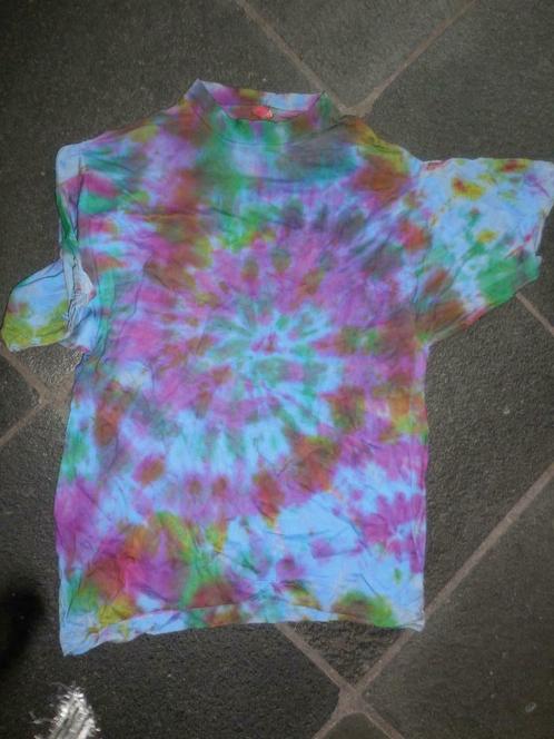 t-shirt batik tie-dye maat 42-44 nieuw, Kleding | Dames, T-shirts, Nieuw, Maat 42/44 (L), Korte mouw, Ophalen of Verzenden