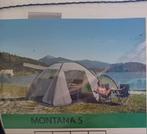 Nieuwe 5 personen tent Montana, Caravans en Kamperen, Ophalen, Nieuw, Tot en met 5