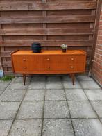 Vintage Scandinavisch dressoir/tv-meubel, Ophalen, Zo goed als nieuw, Teakhout