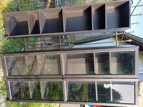 vitrinekast BILLY / OXBERG - 5 beschikbaar, Huis en Inrichting, Kasten | Vitrinekasten, Ophalen of Verzenden