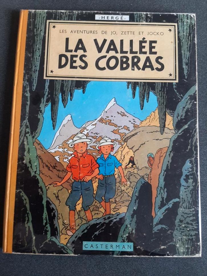 Jo, Zette en Jocko: Ls vallée des Cobras EO 1957, Boeken, Stripverhalen, Gelezen, Ophalen of Verzenden