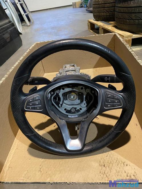 2015 Mercedes C Klasse W205 F1 stuurwiel stuurkolom schakela, Auto-onderdelen, Besturing, Mercedes-Benz, Gebruikt