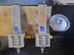 Set van 2 modulaire vijzels. Nozag NSE10-SN 26 cm hoog, Doe-het-zelf en Bouw, Ophalen, Zo goed als nieuw, Overige metalen