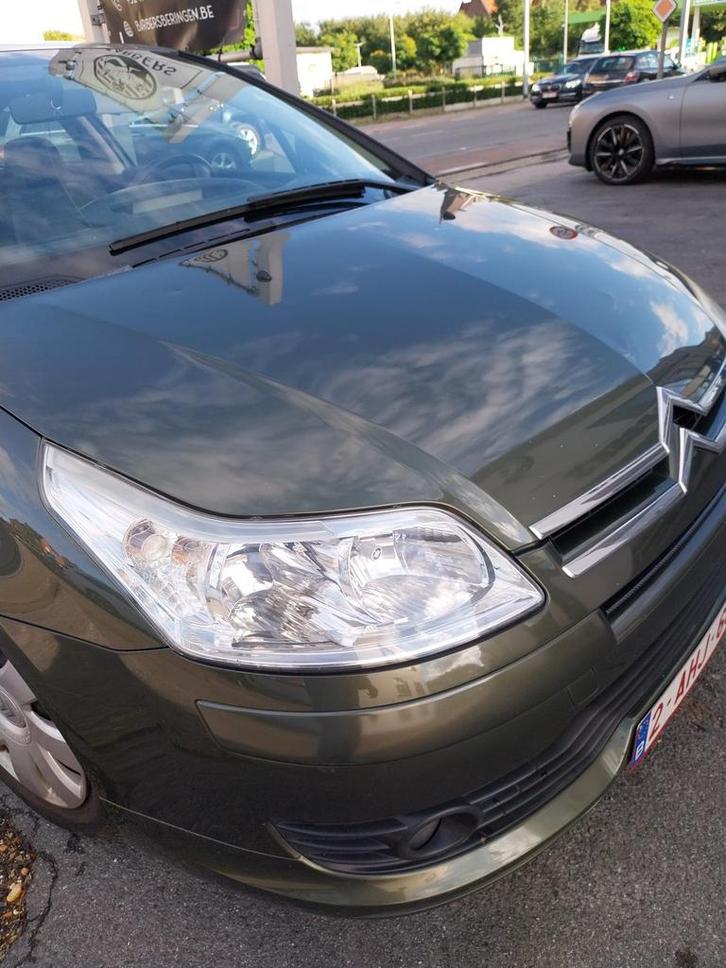 Cıtroen C4, Auto's, Citroën, Particulier, C4, Diesel, Euro 4, Coupé, 2 deurs, Handgeschakeld, Groen, Grijs, Stof, Ophalen