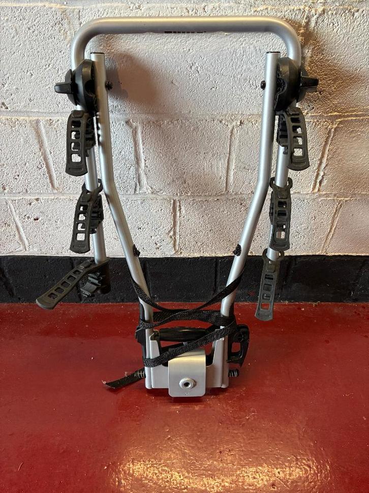 Thule HangOn porte-vélos 3 places sur boule attelage, Autos : Divers, Porte-vélos, Utilisé, Support d'attelage, 3 vélos ou plus