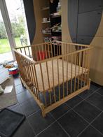 Park 100x100 met matras, Kinderen en Baby's, Babyparken, Ophalen, Gebruikt, Vierkant, In hoogte verstelbaar