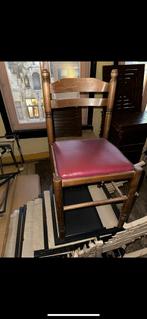 Restaurant stoelen, Gebruikt, Ophalen of Verzenden, Hout, Overige kleuren