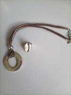 Ketting Victoria juwelen + zilveren ring, Ophalen of Verzenden, Gebruikt, Zilver