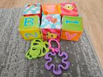 Cube en mousse et jouets pour dentition, Ophalen of Verzenden, Zo goed als nieuw