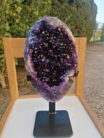 Natuurlijke Amythes Geode, Verzamelen, Mineralen en Fossielen, Ophalen of Verzenden, Mineraal