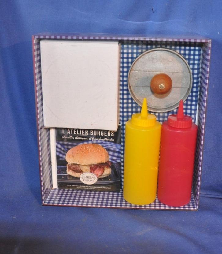 kit atelier burger, Maison & Meubles, Cuisine | Vaisselle, Utilisé, Autres types, Enlèvement ou Envoi