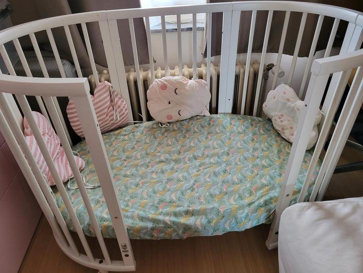 Lit Stokke Sleepi V2, Enfants & Bébés, Berceaux & Lits, Comme neuf, Berceau, Enlèvement