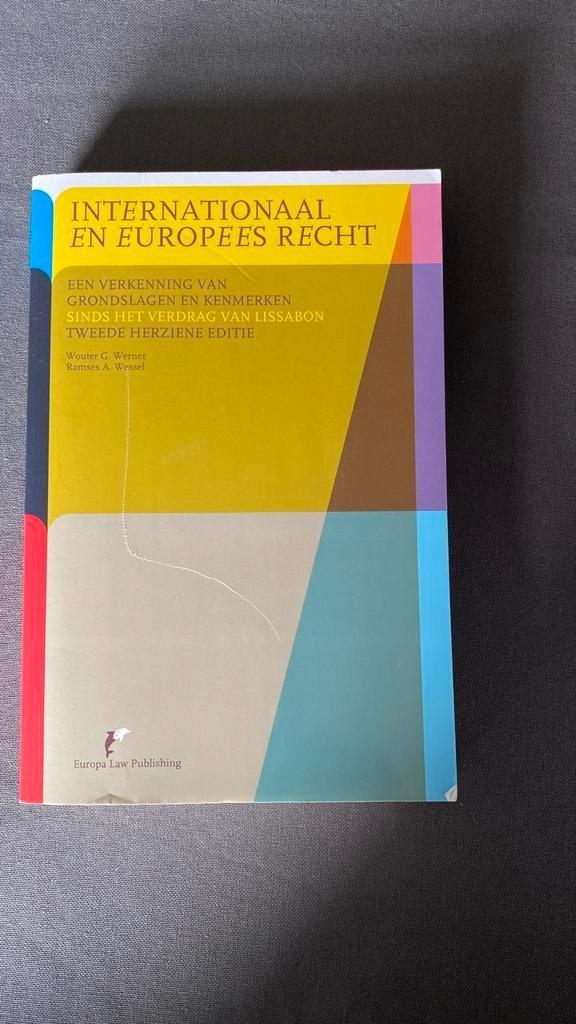 Wouter G. Werner - Internationaal en Europees Recht, Livres, Science, Comme neuf, Enlèvement ou Envoi