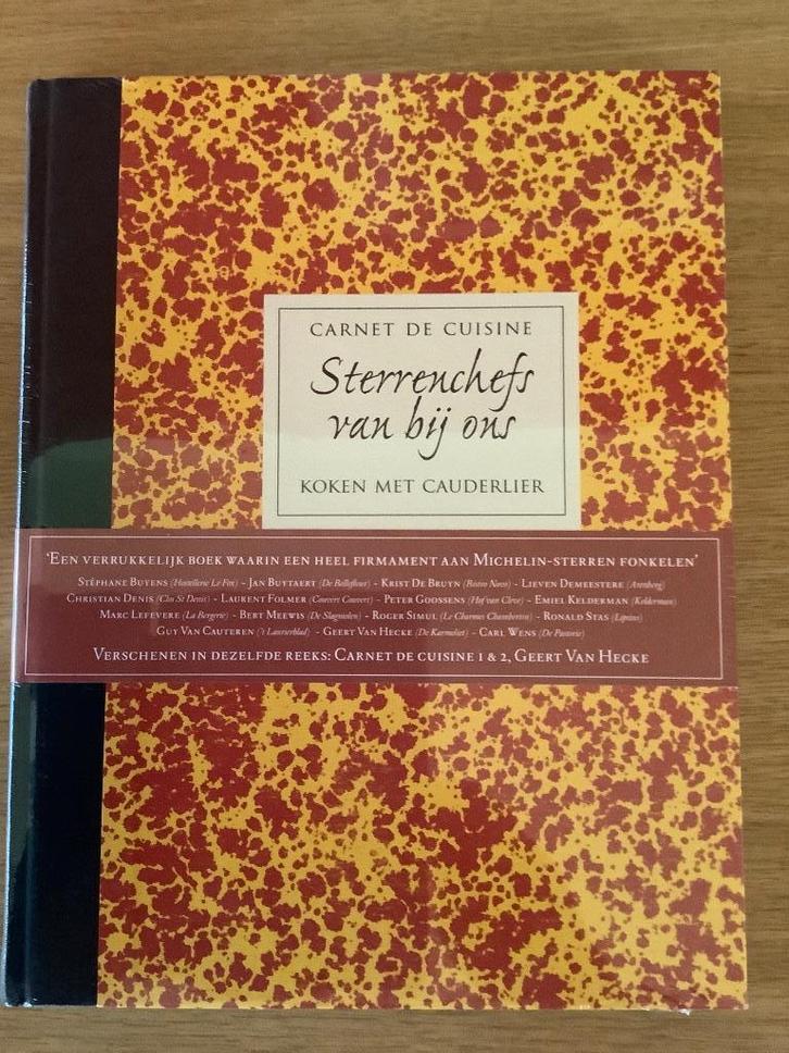 Kookboek : sterrenchefs van bij ons, Boeken, Kookboeken, Nieuw, Ophalen